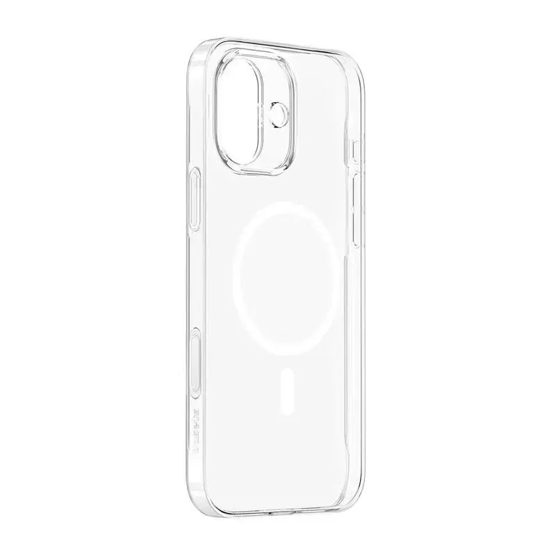 Baseus iP16 TouchButton Magnetic Phone Case (transparent)