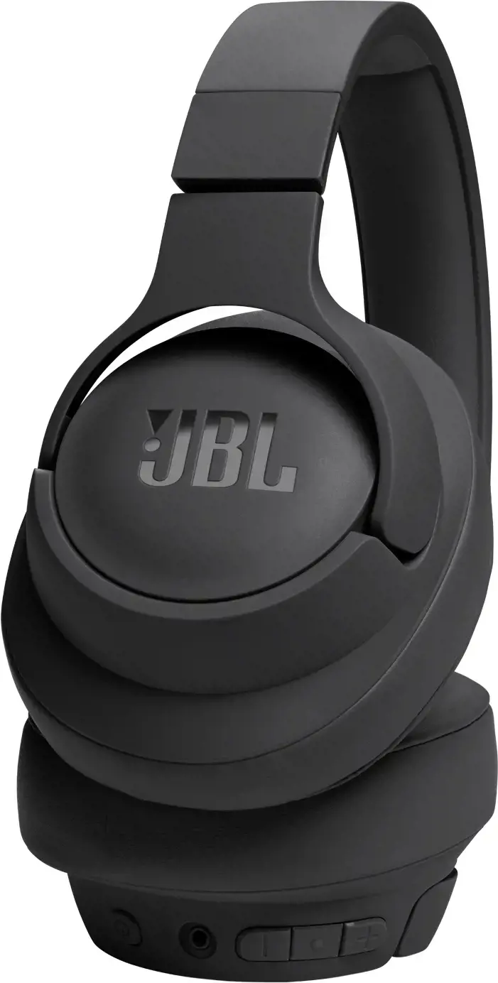JBL belaidės ausinės "Tune 720BT", juodos spalvos