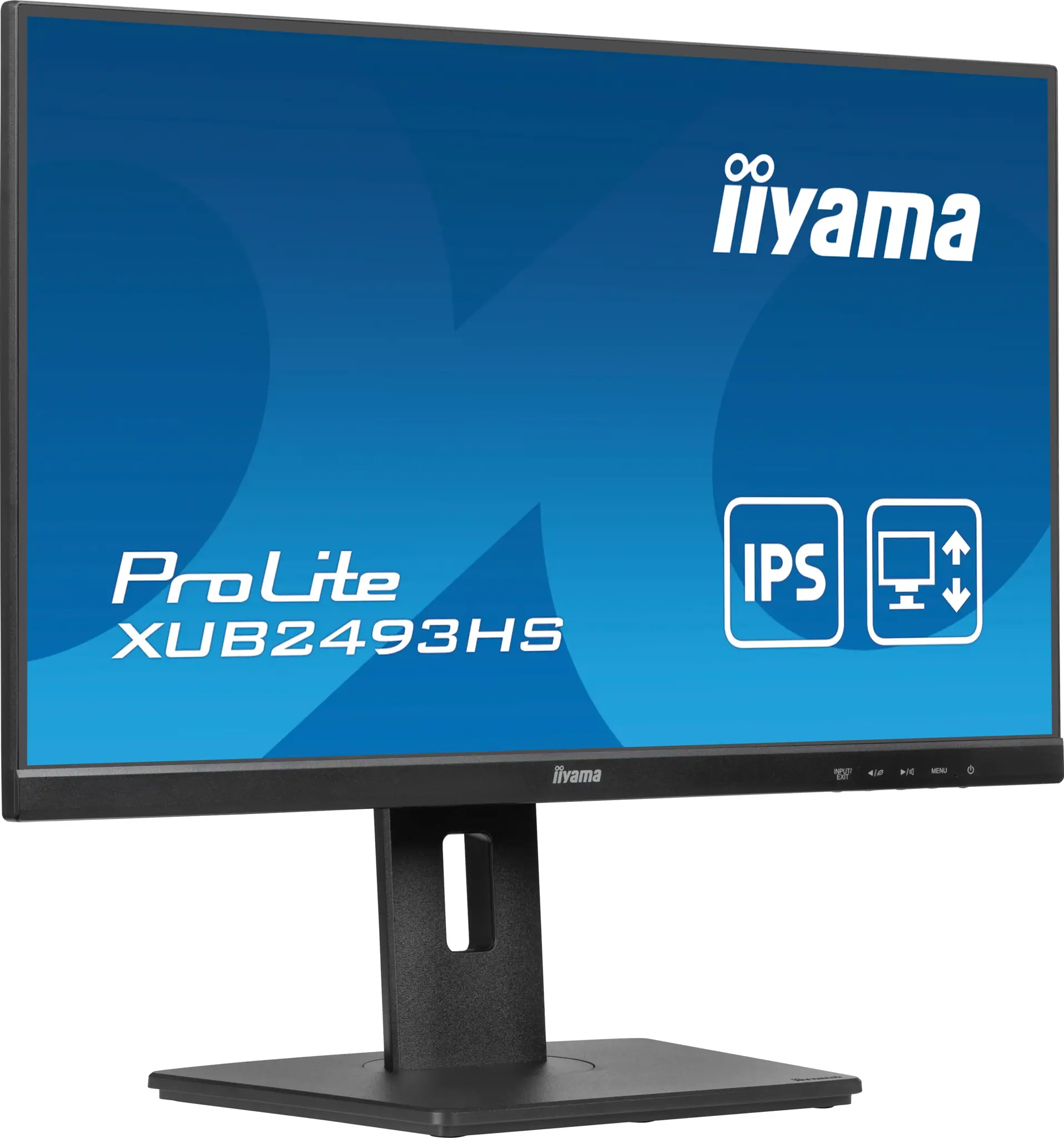 iiyama ProLite XUB2493HS-B6, 60.5 cm (23.8"), 1920 x 1080 pixels, Full HD, LED, 0.5 ms, Black