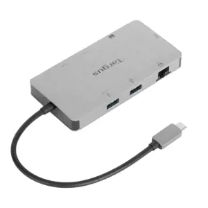 Targus DOCK423EU, Laidinis, USB 3.2 Gen 1 (3.1 Gen 1) Type-C, 100 W, sidabrinis, MicroSD (TransFlash), SD, Kinija
