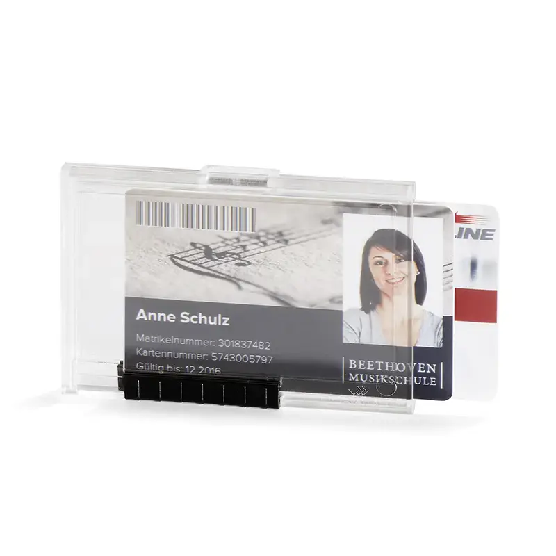 Kabinamas dėklas magnetinei kortelei DURABLE PUSHBOX DUO, 10 vnt./pak.