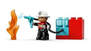 LEGO DUPLO 10473 Fire Truck with Hose and Firefighter