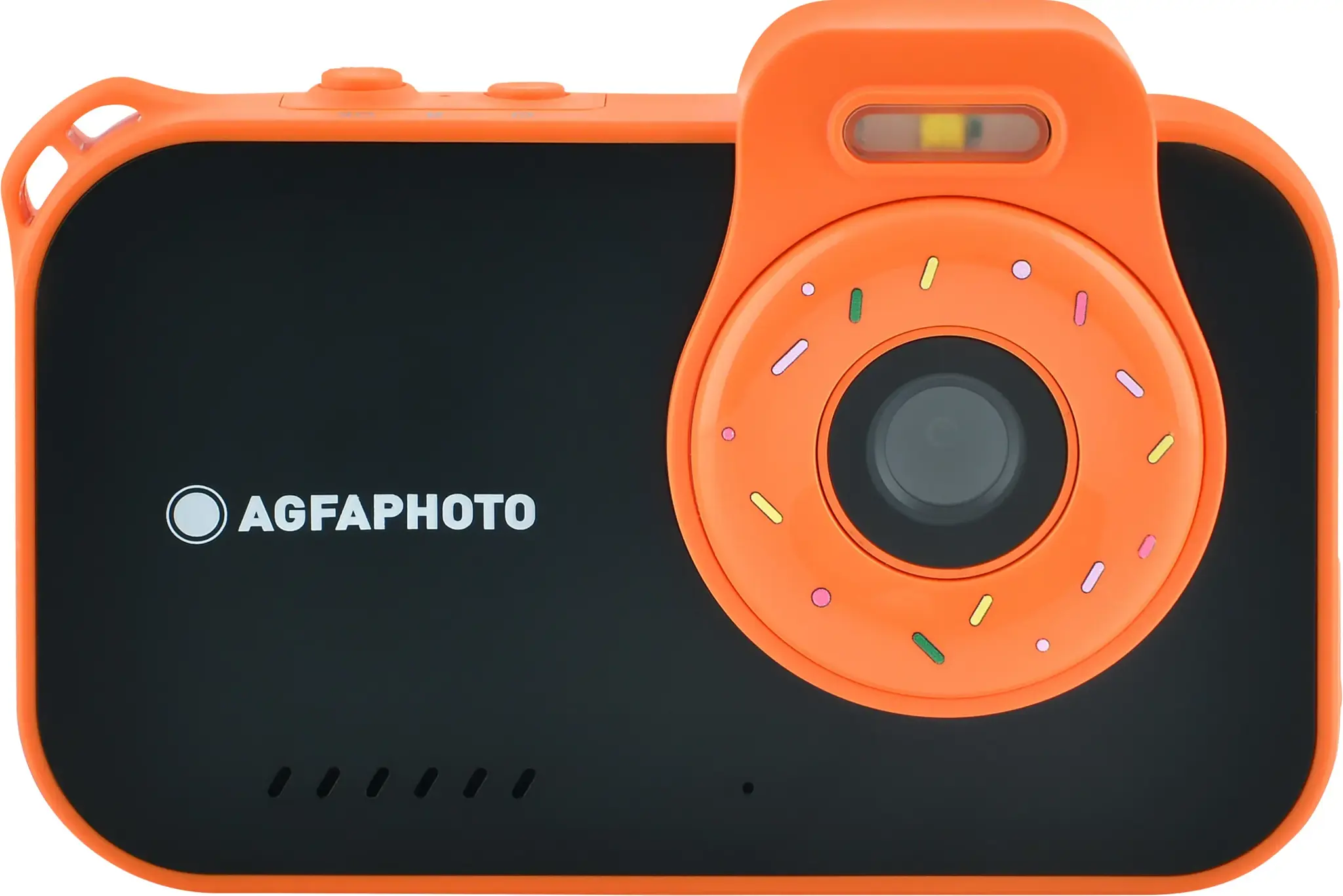 AgfaPhoto Realikids Cam Waterproof 2, black/orange