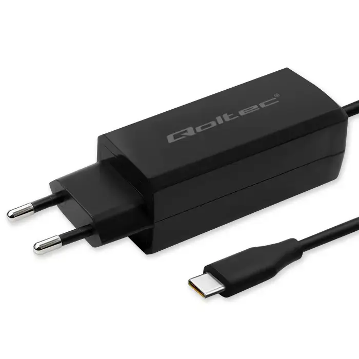 Qoltec 52420 90W GaN Super Fast Charger| 5-20V | 3-4.5A | USB-C 3.1