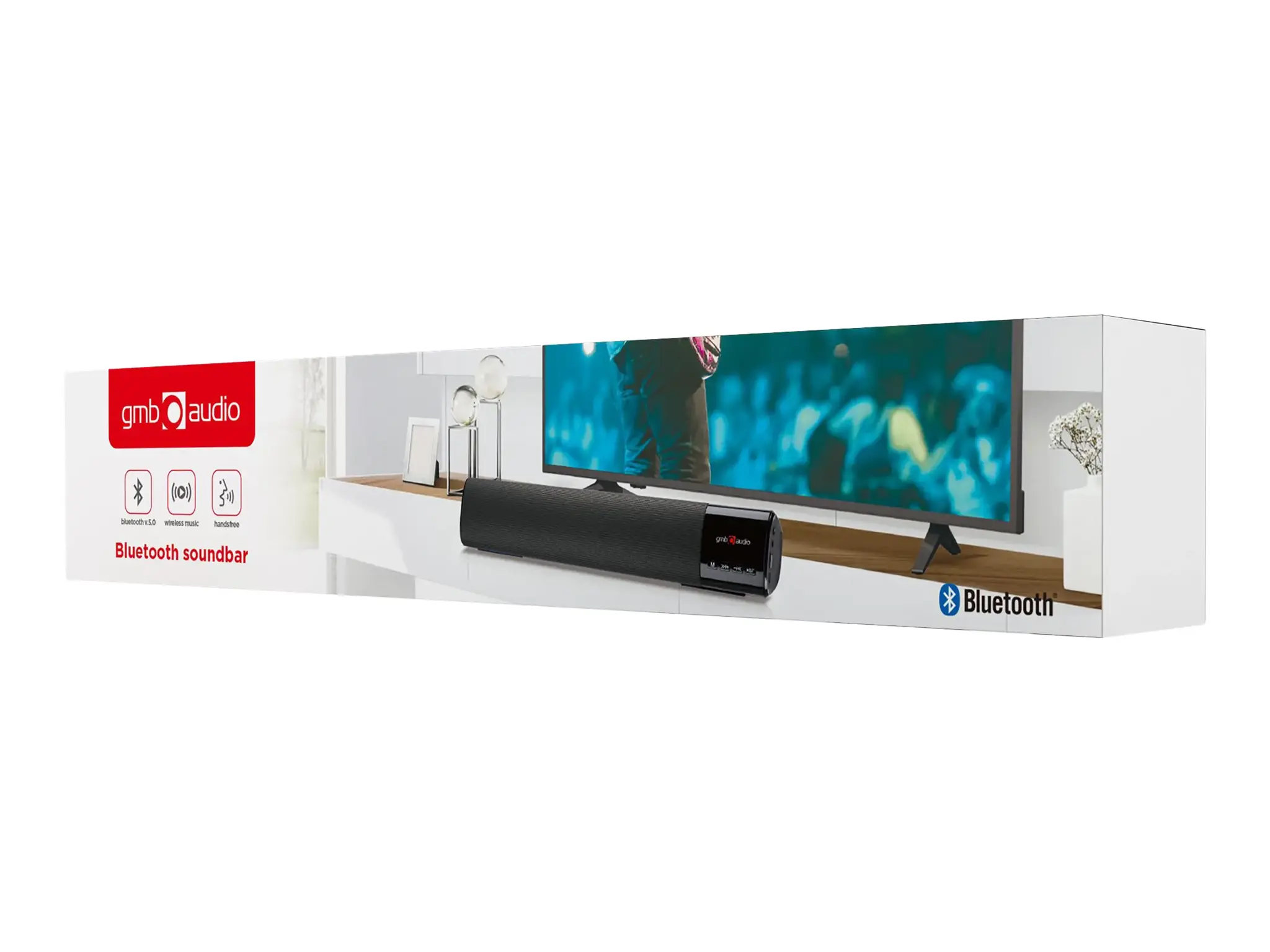 GEMBIRD "Bluetooth" garso juosta juoda