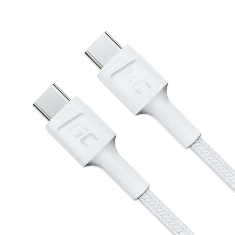 Green Cell PowerStream - USB-C - USB-C kabelis 200 cm Power Delivery 60W, QC 3.0 (baltas)