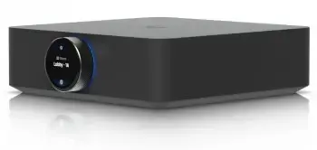 UBIQUITI POWERAMP BLACK. PREMIUM SPEAKER AMPLIFIER DESIGNED FOR HIGH-FIDELITY MULTI-ZONE AUDIO STREAMING AND IMMERSIVE SPATIAL SOUND EXPERIENCES