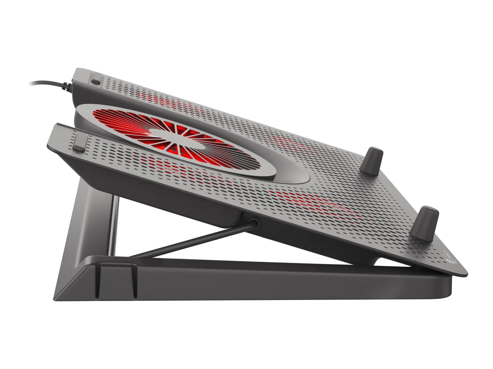 NATEC NHG-1411 "Genesis" nešiojamųjų kompiuterių aušinimo padas OXID 15,6-17,3, 5 ventiliatoriai, LED lemputė, USB