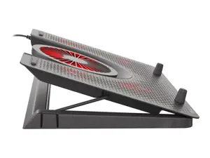 NATEC NHG-1411 "Genesis" nešiojamųjų kompiuterių aušinimo padas OXID 15,6-17,3, 5 ventiliatoriai, LED lemputė, USB