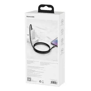 "Baseus" C tipo USB - C tipo USB kabelis "Power Delivery Quick Charge" 100W 5A 1 m juodas (juodas)