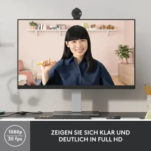 "Logitech Brio 300", 2 MP, 1920 x 1080 taškų, "Full HD", 30 kadrų per sekundę, 1280x720@30fps, 1920x1080@30fps, 720p, 1080p