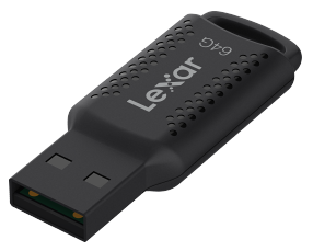 ATMINTIES KAUPIKLIS FLASH USB3 64GB/V400 LJDV400064G-BNBNG LEXAR