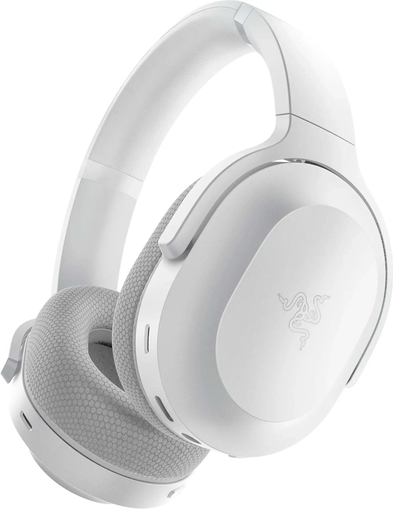 "Razer" žaidimų ausinės "Barracuda" Įmontuotas mikrofonas, "Mercury White", belaidės, per ausis, slopinančios triukšmą