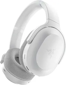"Razer" žaidimų ausinės "Barracuda" Įmontuotas mikrofonas, "Mercury White", belaidės, per ausis, slopinančios triukšmą