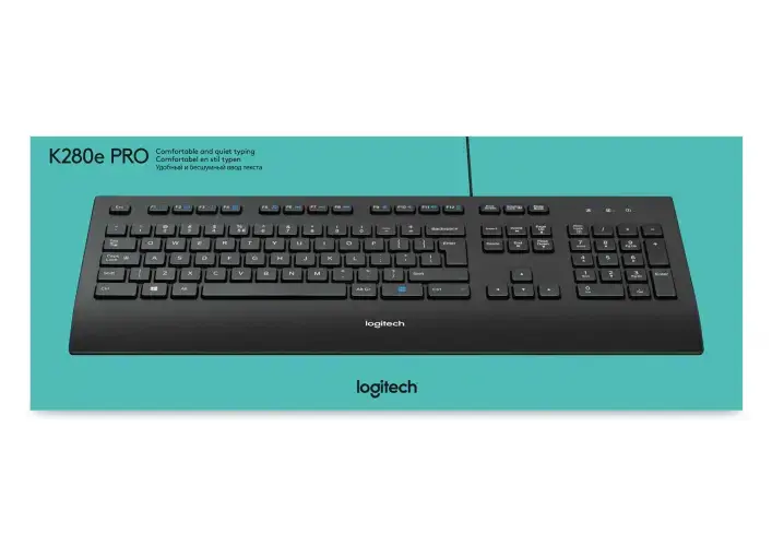 LOGITECH laidinė klaviatūra K280e INT