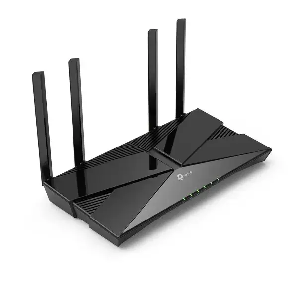 TP-Link ARCHER AX23, "Wi-Fi 6" (802.11ax), dviejų dažnių (2,4 GHz / 5 GHz), Ethernet LAN, 5G, juodas, stalinis maršrutizatorius