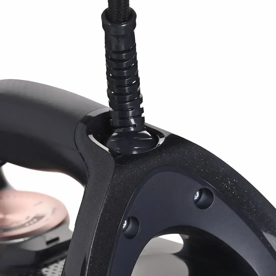 "Philips" 7510/80, sausas ir garų lygintuvas, "SteamGlide Elite" padas, 2 m, juodas, 55 g/min, 0,3 l