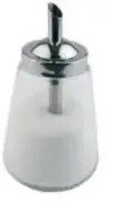 Stiklinė cukrinė-dozatorius, 300 ml,  D 8,5 cm, H 15 cm