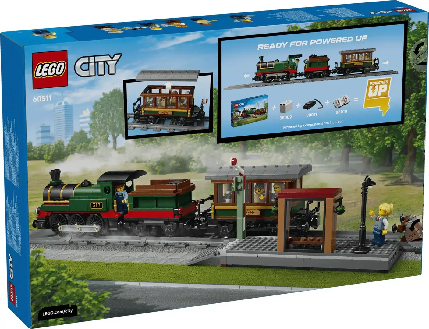 LEGO CITY 60511 Vintage Steam Train