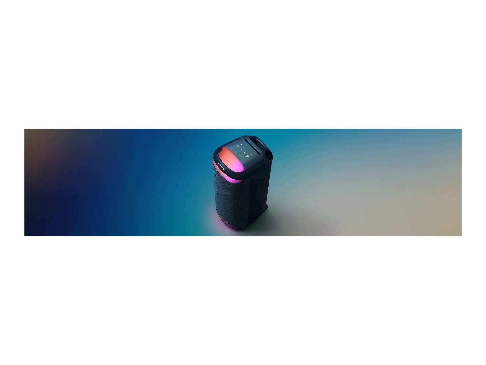 Nešiojami "Bluetooth" garsiakalbiai "Sony SRS-XV800", juodi