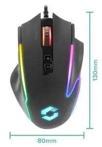 Speedlink mouse Decus NX RGB, black (SL-680024-RRBK)