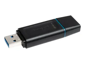 KINGSTON 64 GB USB 3.2 Gen 1 duomenų kaupiklis "DataTraveler Exodia", juoda + žydra