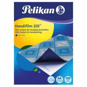 Kalkė ranka rašyti Handfilm 205 A4x100 mėlyna