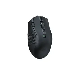 "Razer Naga V2 HyperSpeed" žaidimų pelė, 2,4 GHz, "Bluetooth", belaidė, juoda