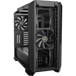 Būkite tylūs! Silent Base 601, Midi Tower, Kompiuteris, Juoda, ATX, EATX, micro ATX, Mini-ITX, Akrilonitrilo-butadieno stirenas (ABS), SECC, HDD