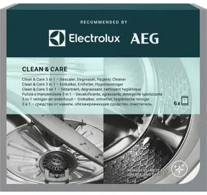 ELECTROLUX washing machine and dishwasher preparation M2GCP601
