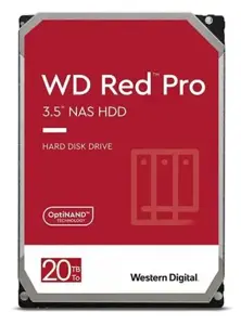 "WD Red Pro" 20 TB 6 Gb/s SATA 512 MB spartinančiosios atminties vidinis 3,5 colio NAS kietasis dis…
