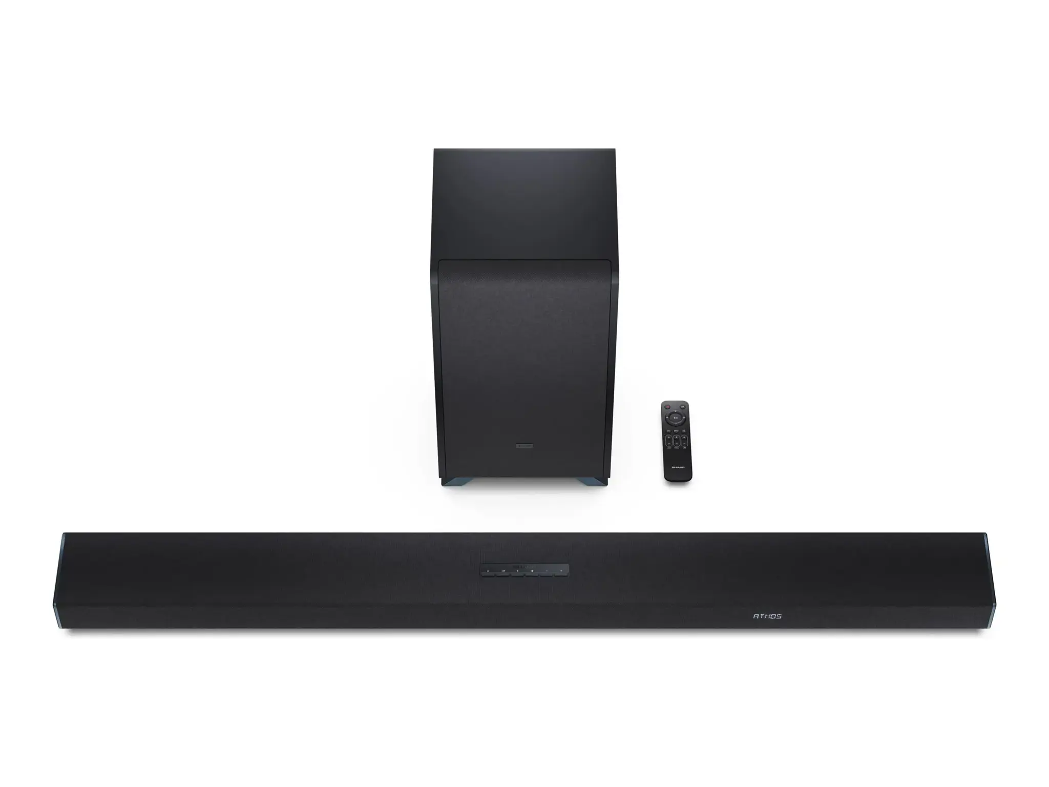 Sharp | 5.1.2 Dolby Atmos/DTS:X Soundbar with Wireless Subwoofer | HT-SBW55121(BK) | Bluetooth