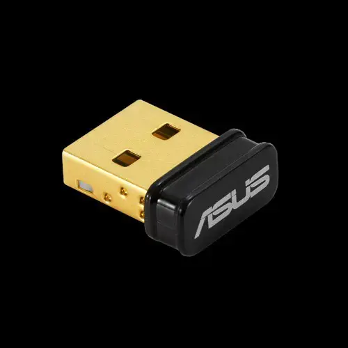 ASUS USB-BT500, belaidis, USB, "Bluetooth", 3 Mbps, juodas, auksinis