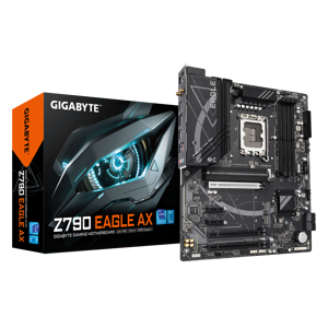 GIGABYTE Z790 EAGLE AX Motherboard - Supports Intel Core 14th Gen CPUs, 12+1+１Phases Digital VRM, u…