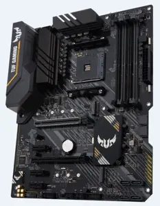 ASUS TUF GAMING B450-PLUS II, AMD, "Socket AM4", 3 kartos "AMD Ryzen™ 3", 3 kartos "AMD Ryzen 5", 3 kartos "AMD Ryzen™ 7", 3 kartos..., DDR4-SDRAM, 128 GB, DIMM