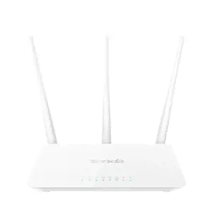 "Tenda Wi-Fi" maršrutizatorius 300Mbps, 3x5dbi fiksuotos antenos, 1x10/100Mbps WAN prievadas, 3x10/…