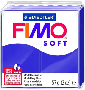 Modelinas FIMO SOFT, 57 g, slyvų violetinė sp.