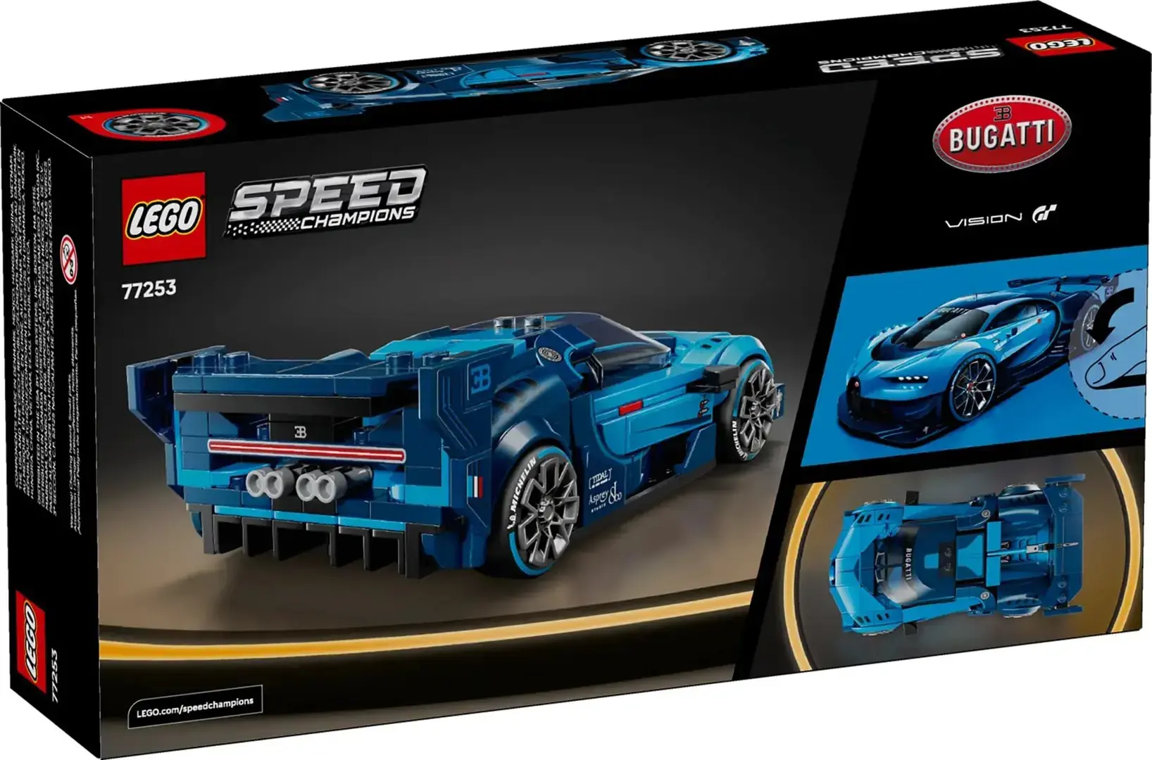 LEGO SPEED CHAMPIONS 77253 Bugatti Vision GT Hyper Sports Car