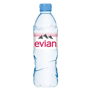 EVIAN natūralus mineralinis vanduo PET 0,5l D