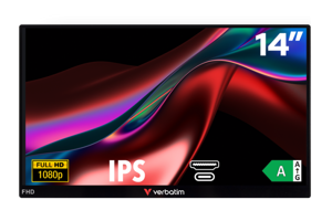 VERBATIM PM-14 Nešiojamasis monitorius 14 colių "Full HD 1080p