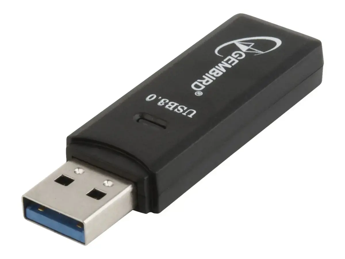 GEMBIRD UHB-CR3-01 Gembird kompaktiškas USB 3.0 SD/MicroSD kortelių skaitytuvas, lizdinė plokštelė