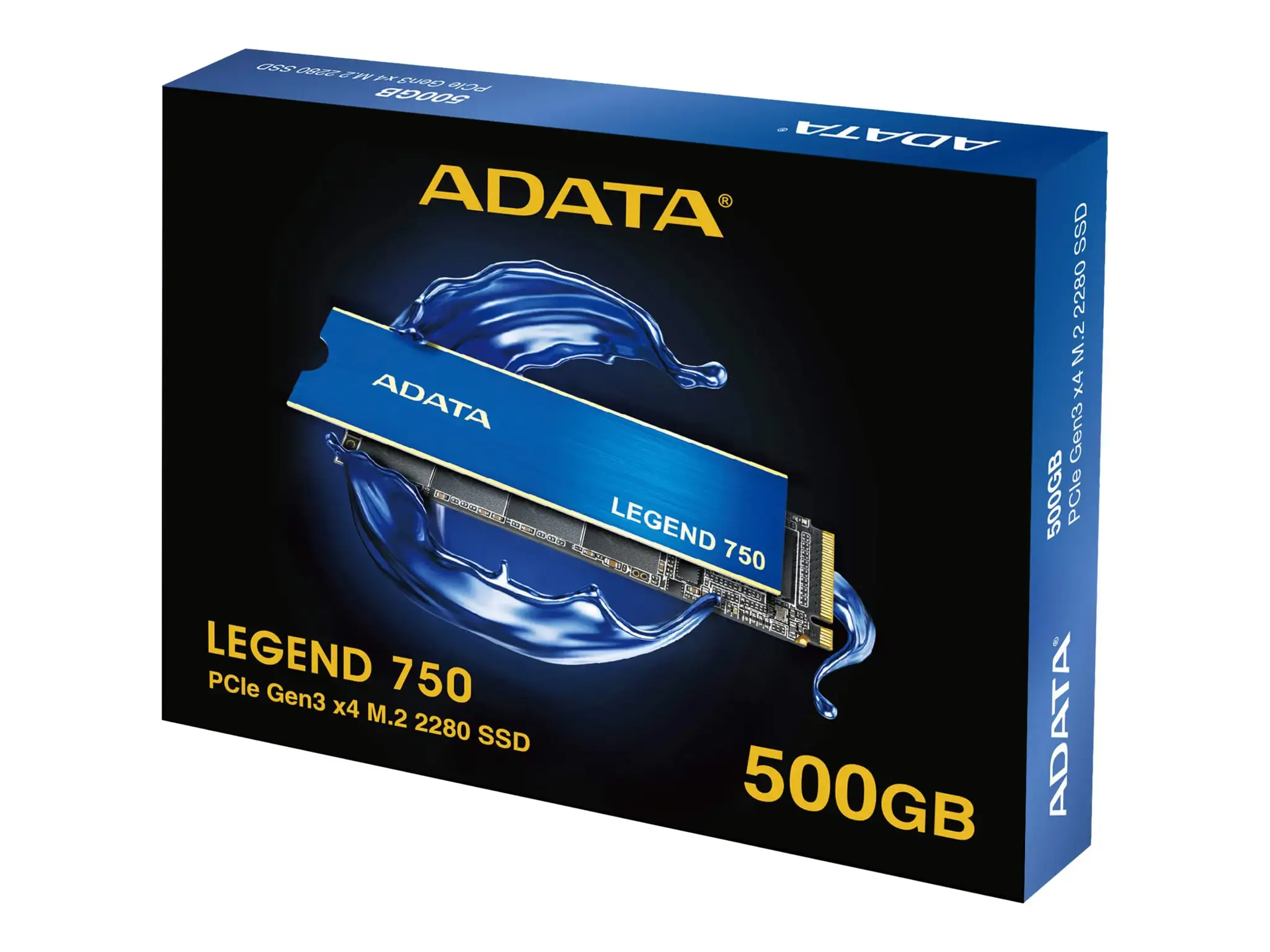 SSD diskas ADATA LEGEND 750 500 GB, M.2 2280, PCIe 3.0 x4 (NVMe)