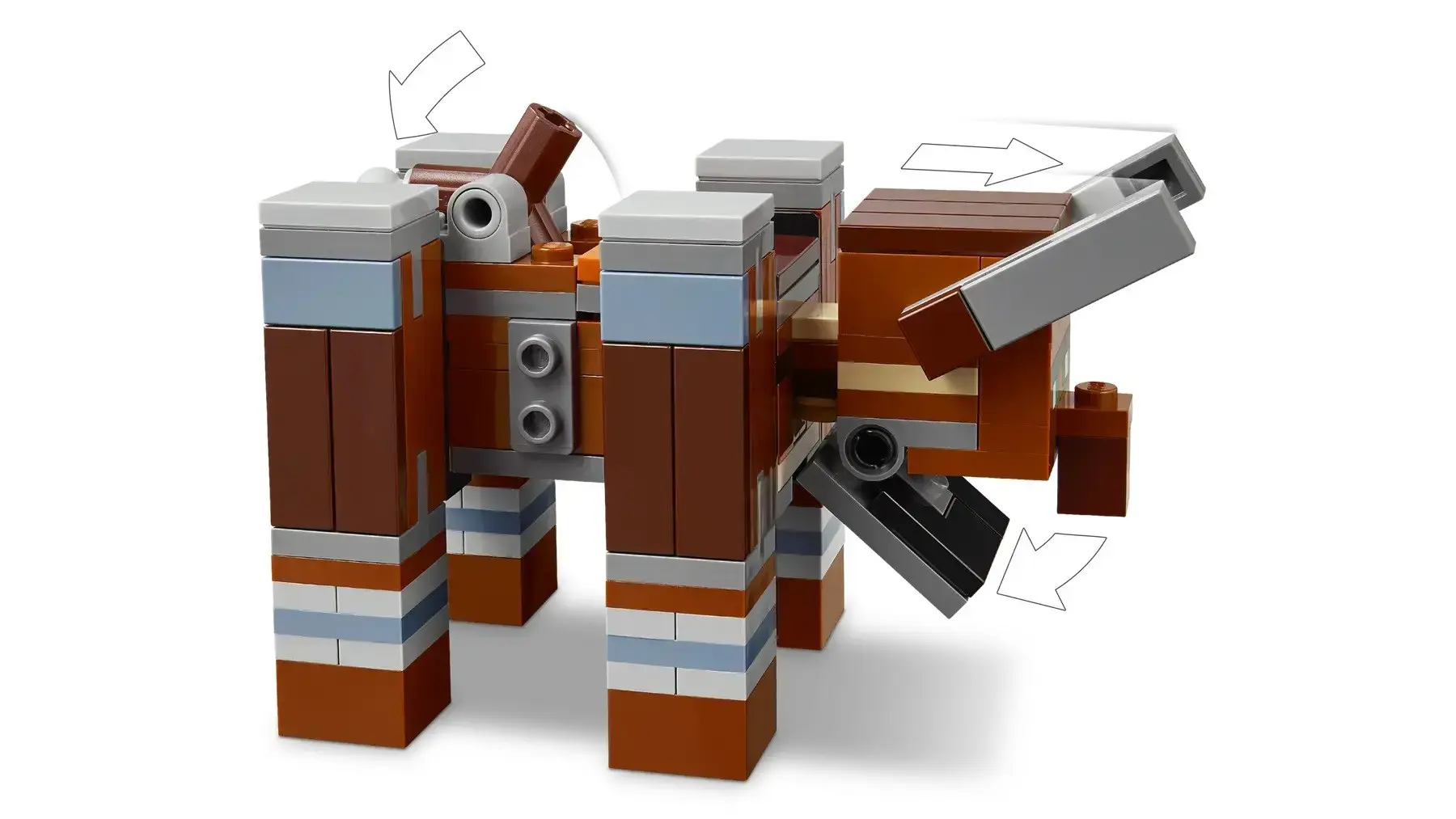 LEGO MINECRAFT 21278 The Pillager Outpost and Ravager