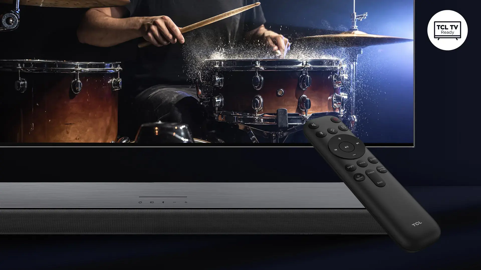 TCL S S55H Class 2.1 Channel Sound Bar with Dolby Atmos, Wireless Subwoofwer, and Bluetooth Music Streaming