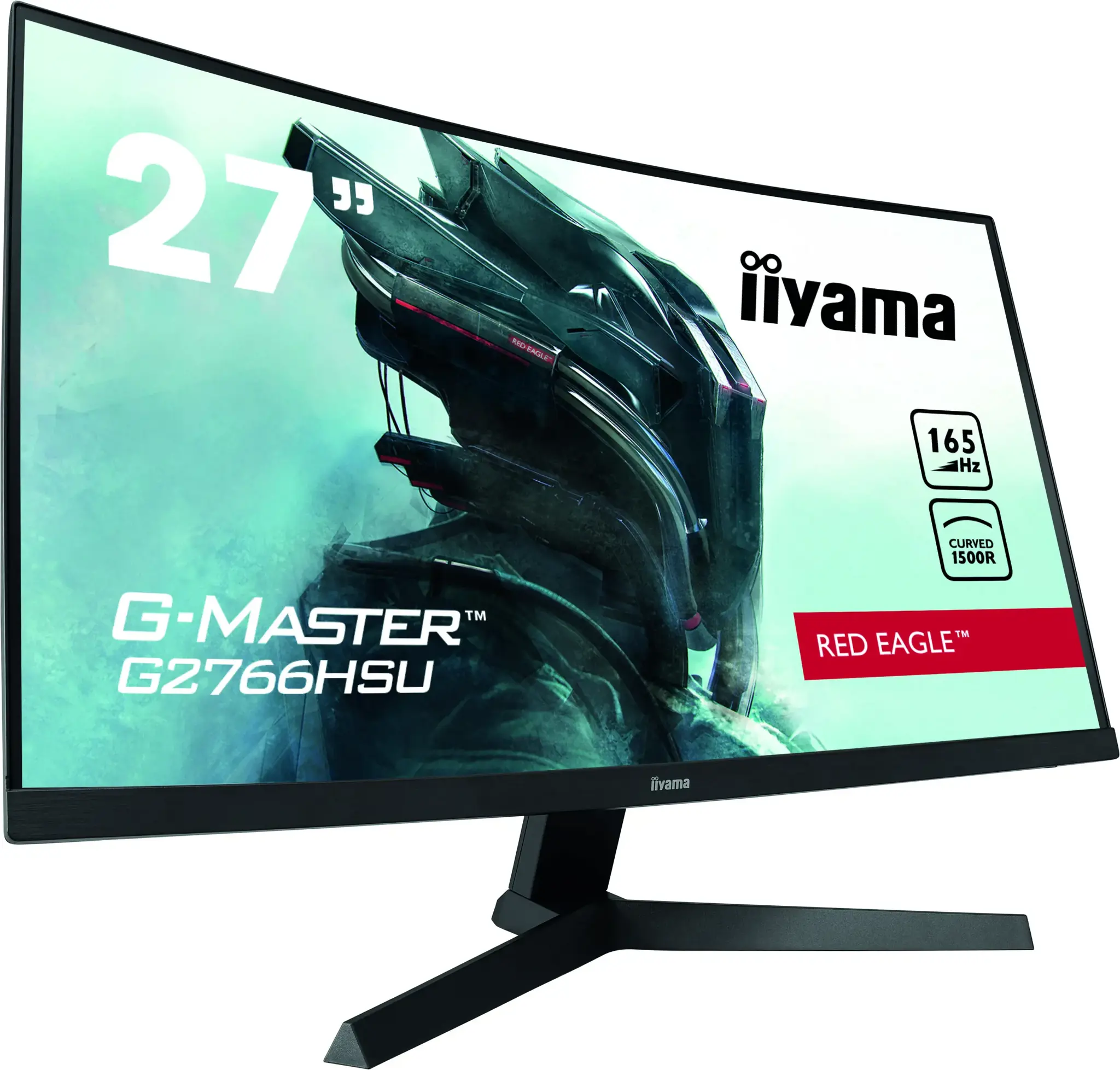 Monitorius iiyama G-MASTER G2766HSU-B1, 68.6 cm (27"), 1920 x 1080 pixels, Full HD, LED, 1 ms, Black