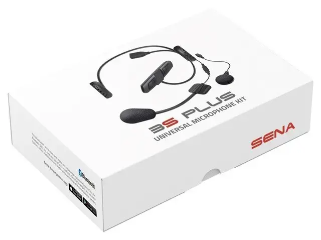 Sena 3SPLUS-WB-10 Motorbike intercom Bluetooth 400 m Black