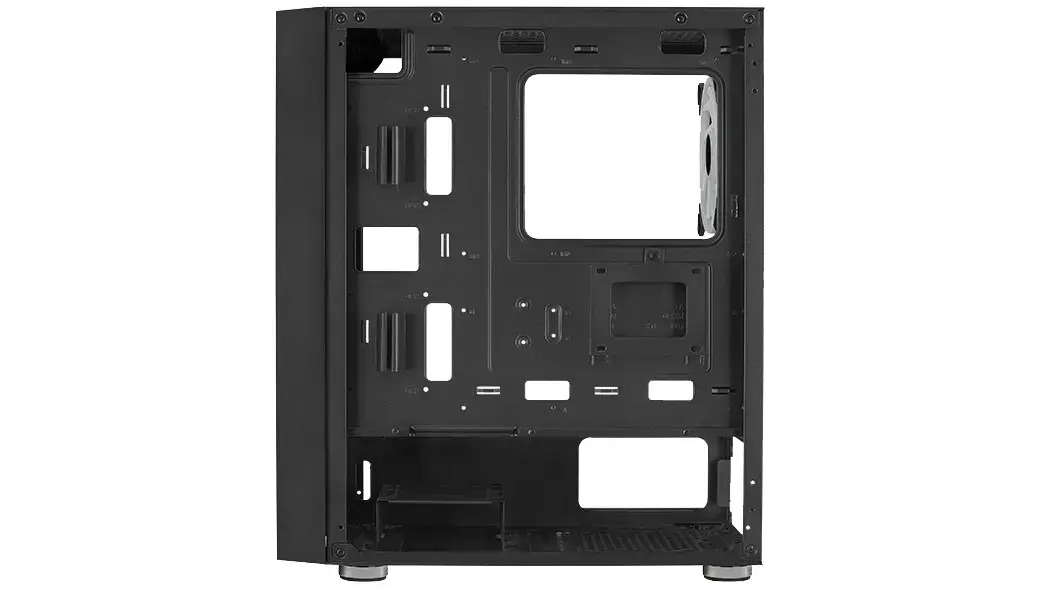 Korpusas Aerocool PGS Graphite-G-BK-v2 FRGB