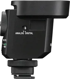 "Sony ECM-M1", Skaitmeninio fotoaparato mikrofonas, -20 dB, juodas, 7,2 V, 40 mm, 64,4 mm