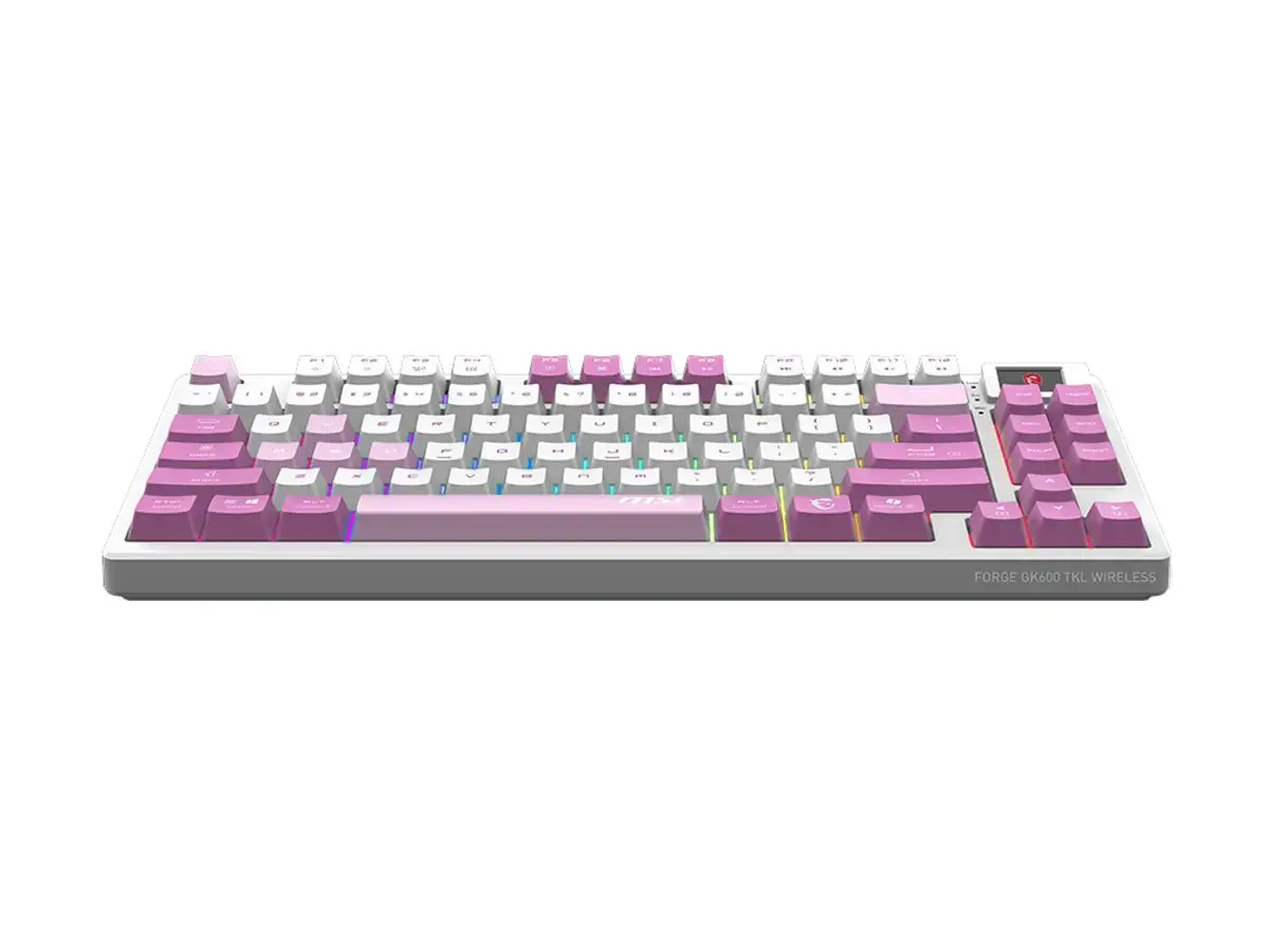 KEYBOARD GAMING VIOLET US/FORGE GK600 TKL W VIOLET MSI
