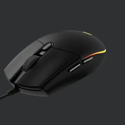 LOGITECH G203 LIGHTSYNC žaidimų pelė juoda